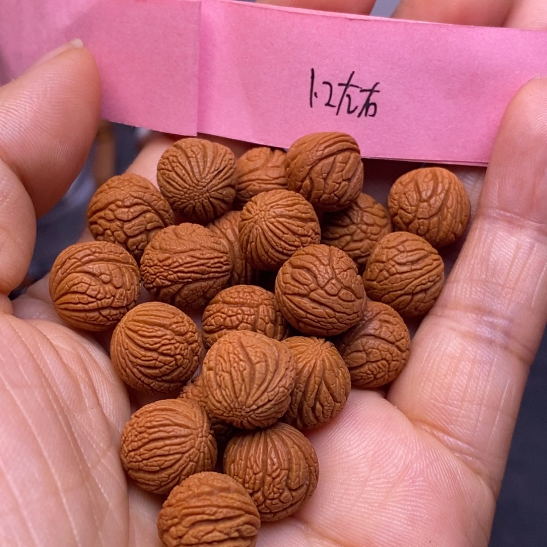 秦岭龙纹桃核20颗