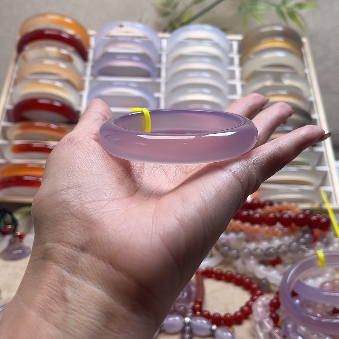 天***梦玛瑙/玉髓未镶嵌手镯