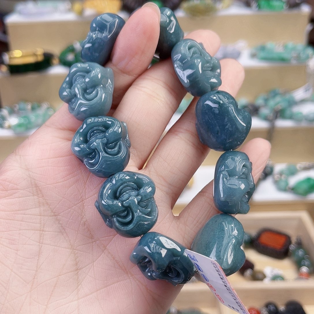 洋***洋未镶嵌手链翡翠手链