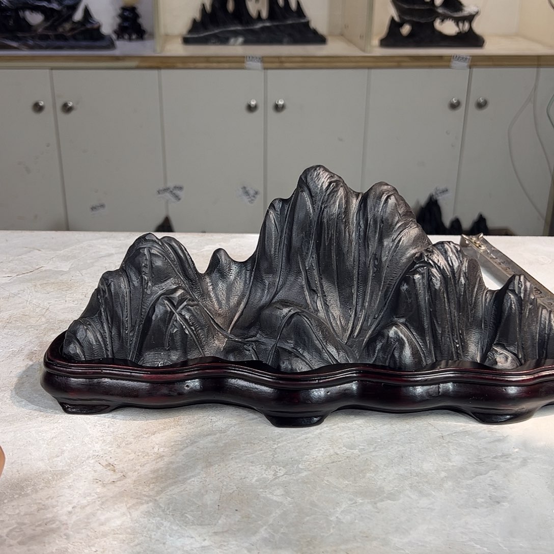 灵璧奇石博览会摆件