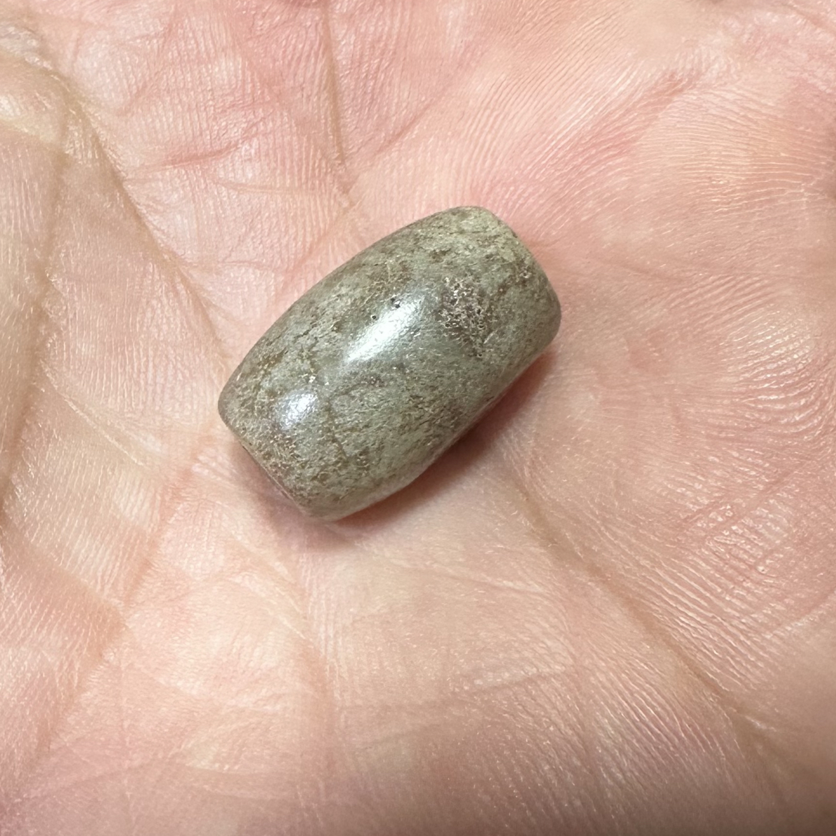 玉珠子桶珠钙化层