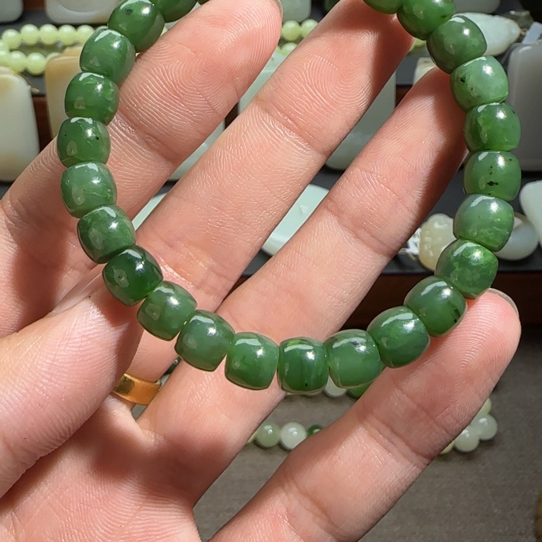 和田玉手链未镶嵌