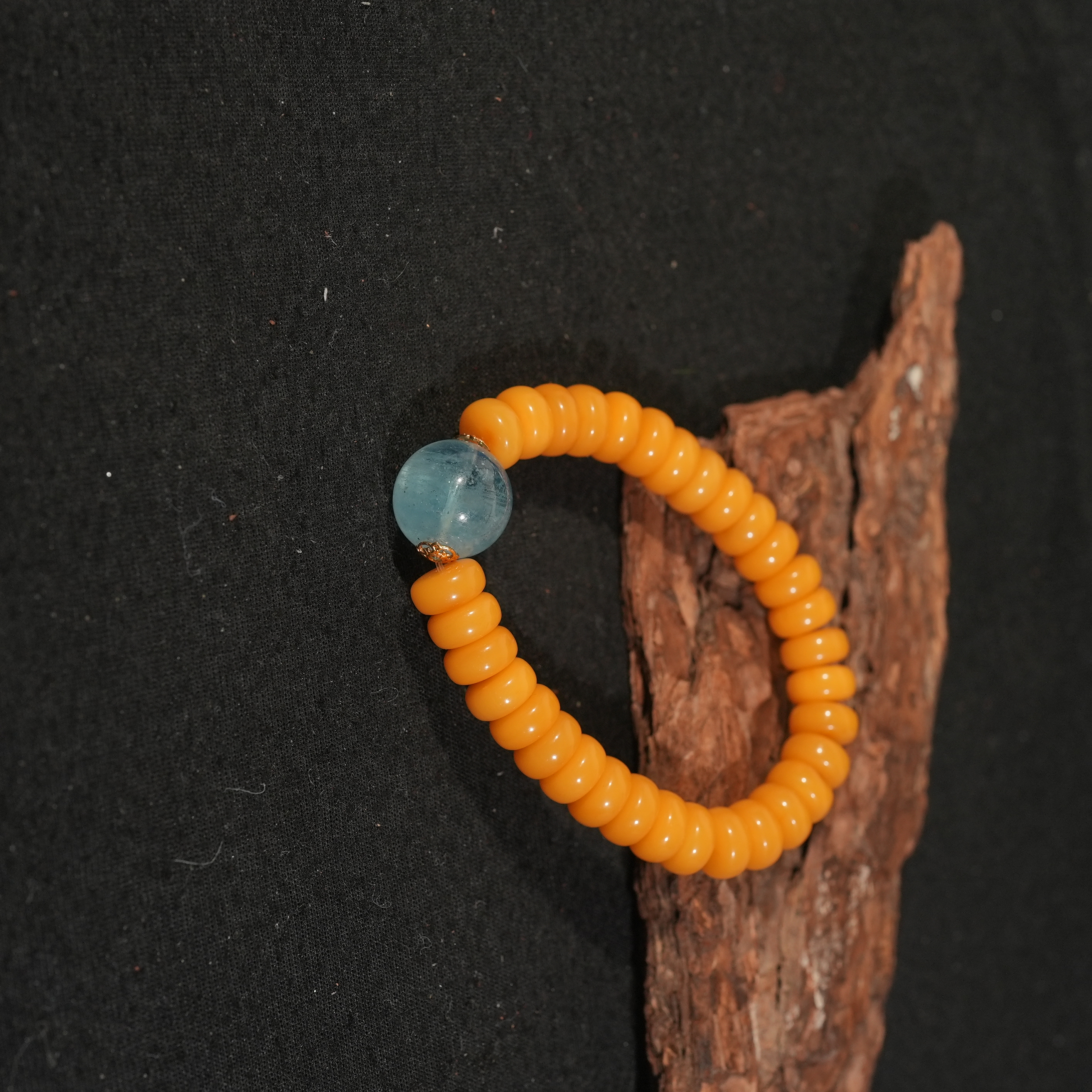 香港王老板-琥珀蜜蜡手链7d306