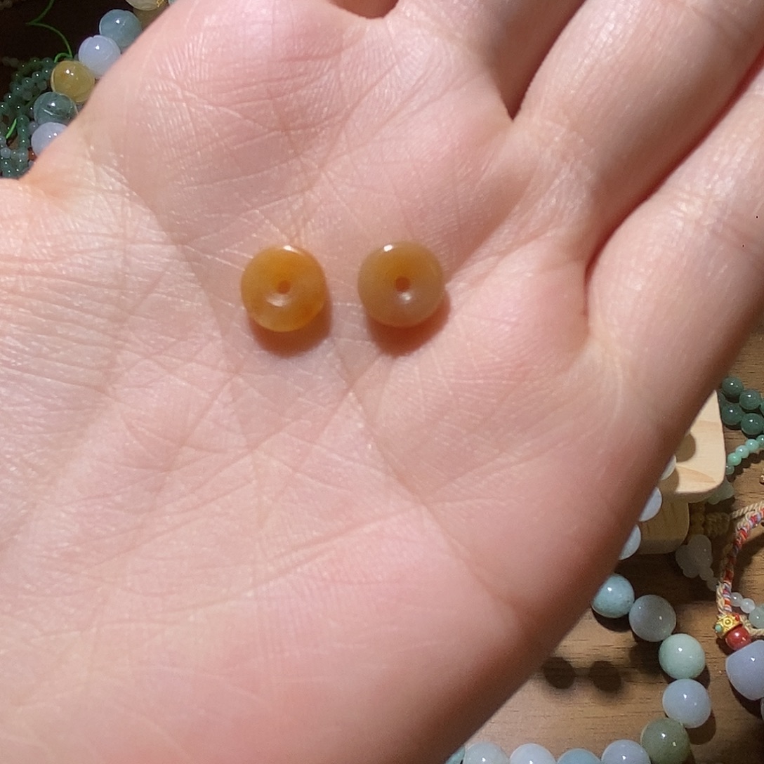 *****翡翠散珠未镶嵌翡翠