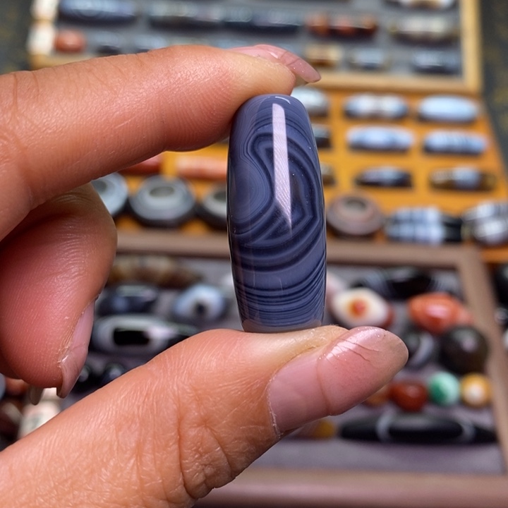 未镶嵌玛瑙/玉髓珠宝半成品