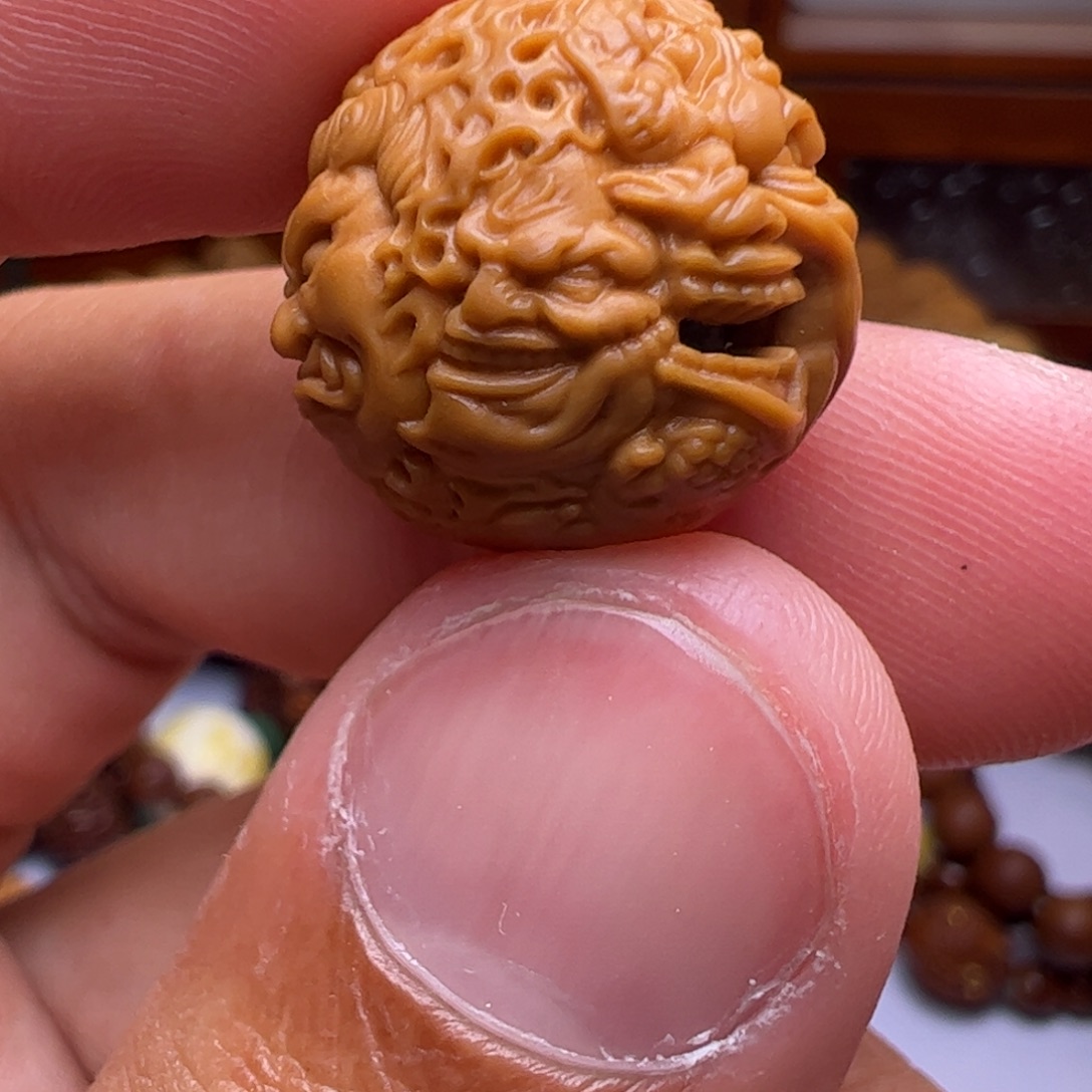 猴头核桃吊坠精工多面福利