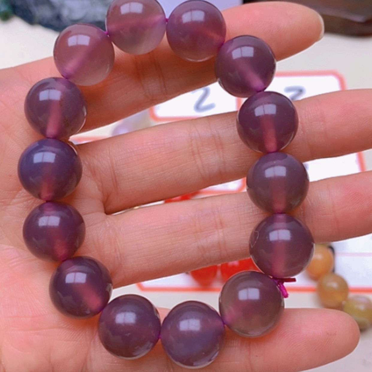 【闪购商品】玛瑙/玉髓珠宝奇石未镶嵌我****圆