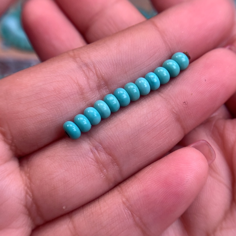 【闪购商品】绿松石未镶嵌隔片卡4.5