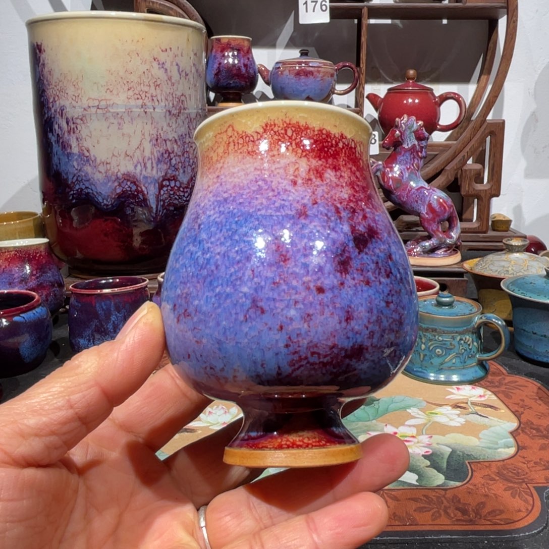 中国神后钧瓷茶器