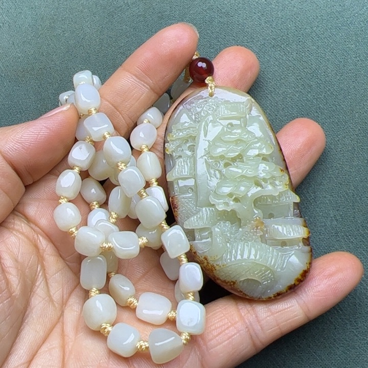 和田玉把件未镶嵌z*y