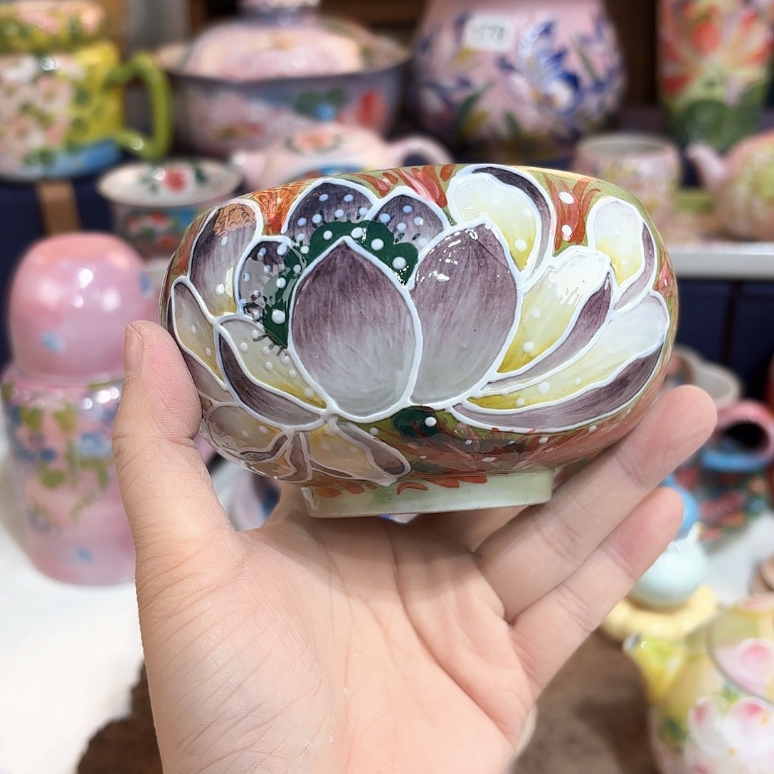 景德镇手绘高温釉下彩陶瓷茶具