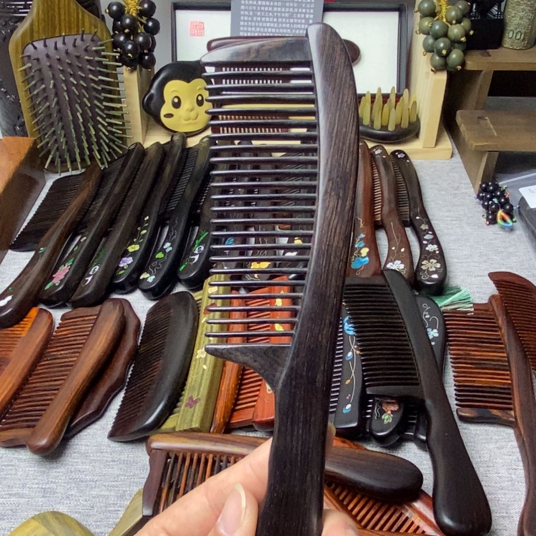 东非黑黄檀（紫光檀）梳子