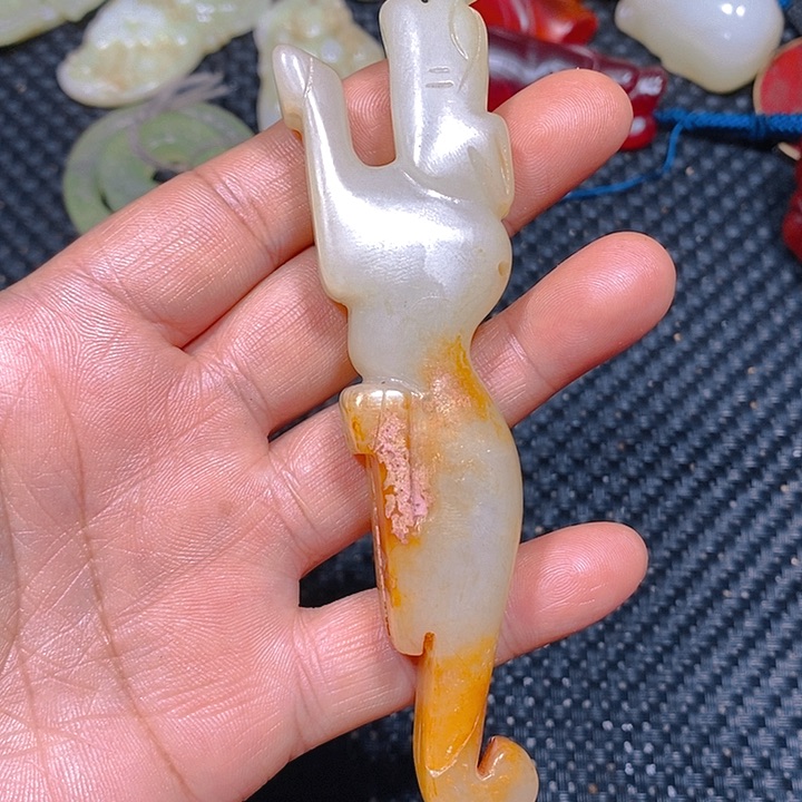 未镶嵌手链和田玉（糖玉）