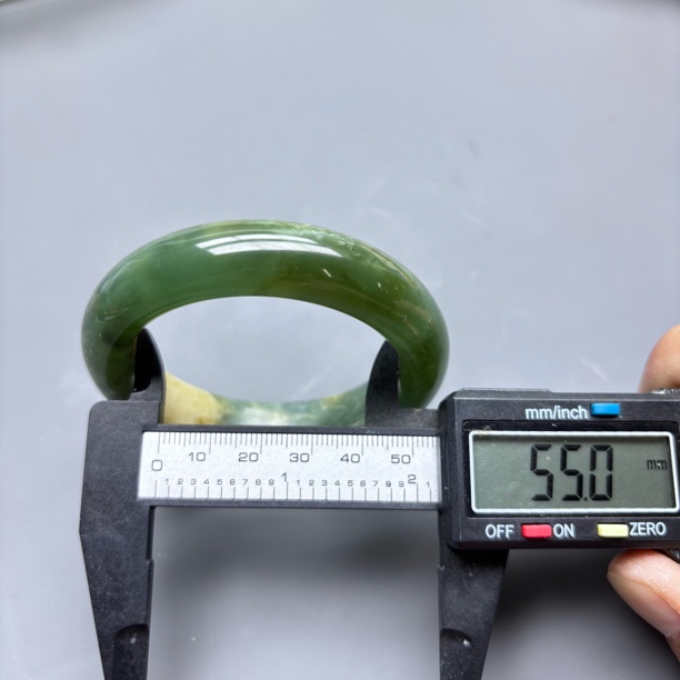 岫玉手镯编号003天然岫玉一物一图可直接下单拒绝科技