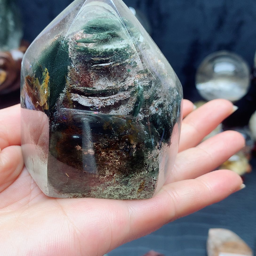 水晶珠宝半成品未镶嵌