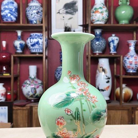 瓶景德镇陶瓷艺术品