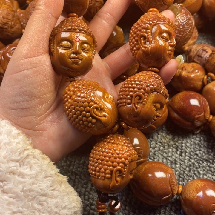 橄榄核吊坠良*伴橄榄核