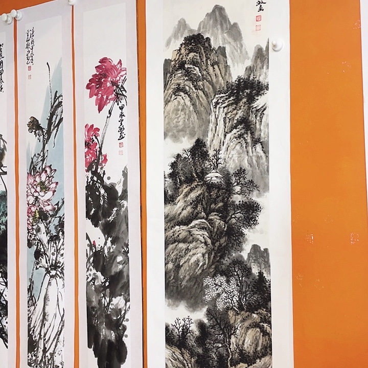国画张圣敏先生纯手绘作品