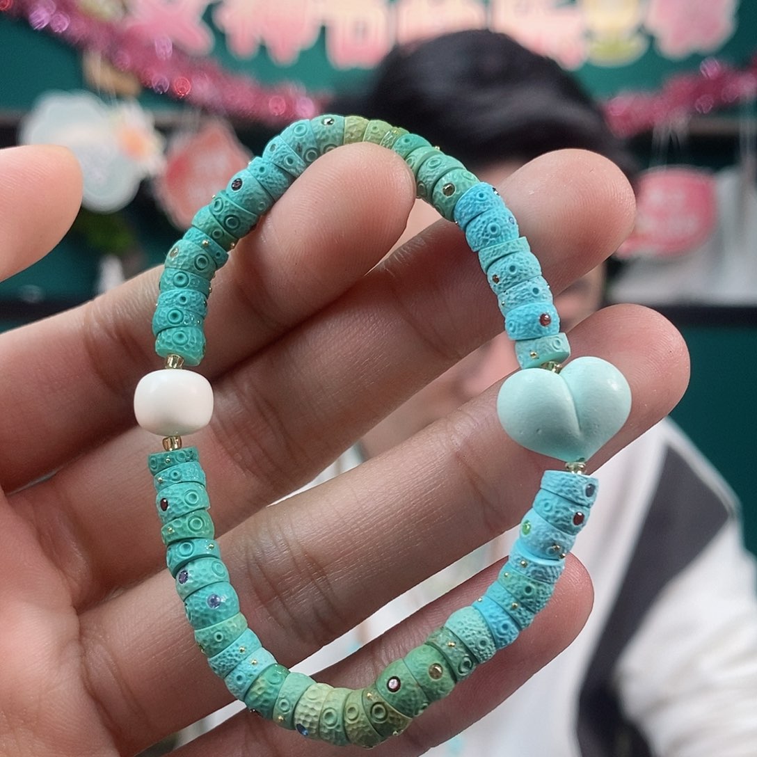 绿松石珠宝奇石未镶嵌