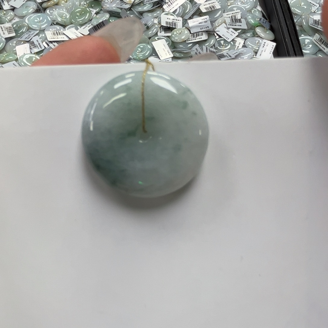 未镶嵌手链翡翠平安扣