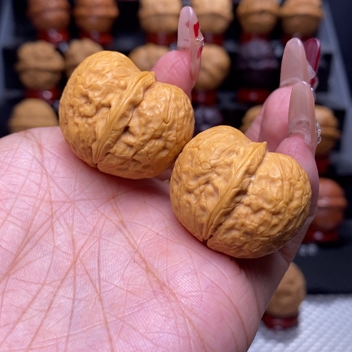 文玩核桃把件小金印元宝23号