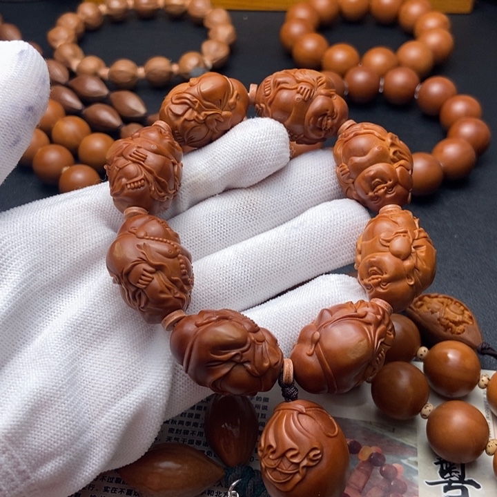 手串/手链橄榄核2.1弥勒 茶山王核