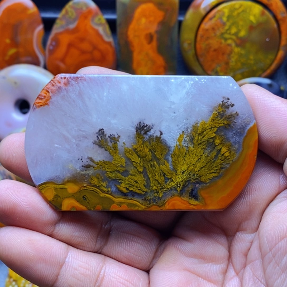 玛瑙/玉髓拉丝飘纱未镶嵌专****工