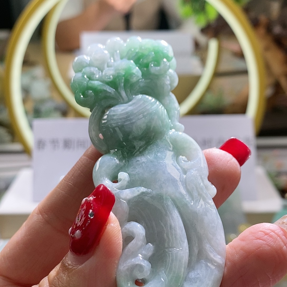 【闪购商品】翡翠颈饰未镶嵌人生