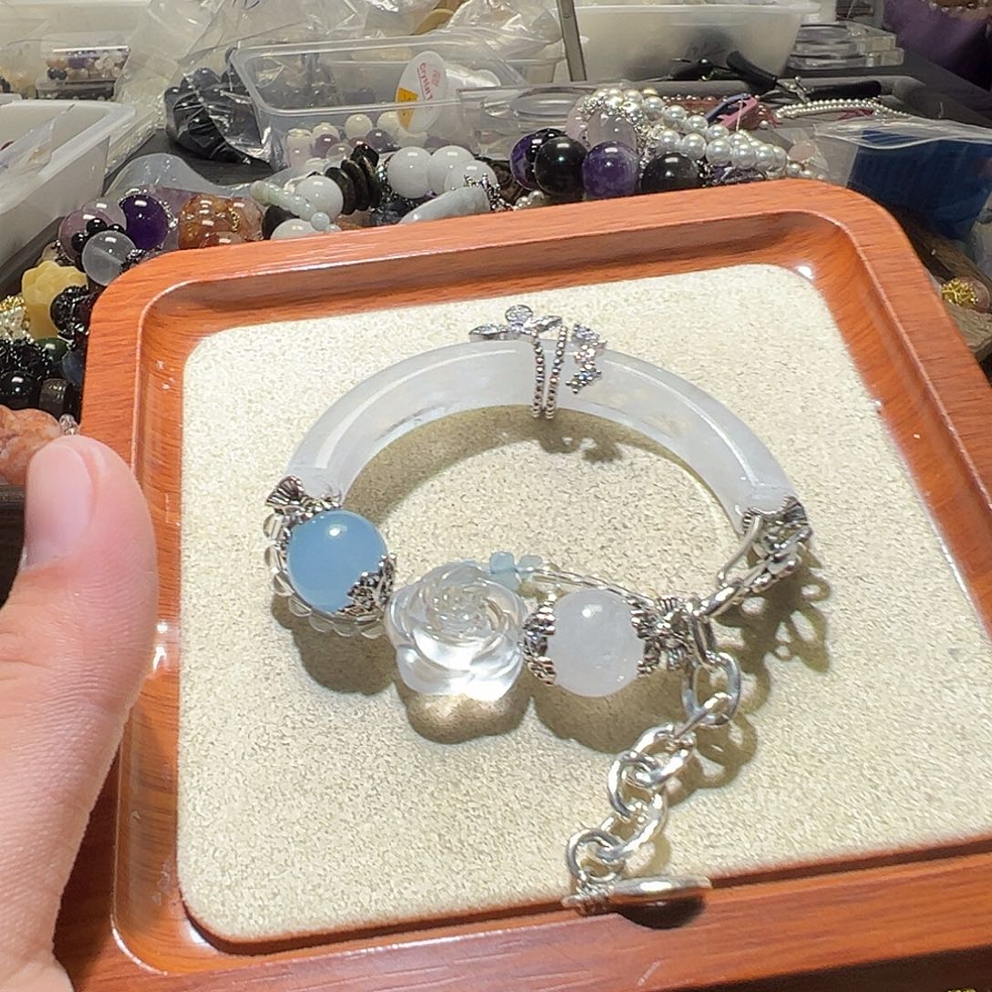 未镶嵌手链水晶水晶手链