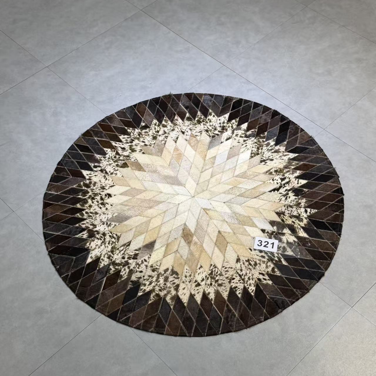 【321】直播地毯现货直径120cm
