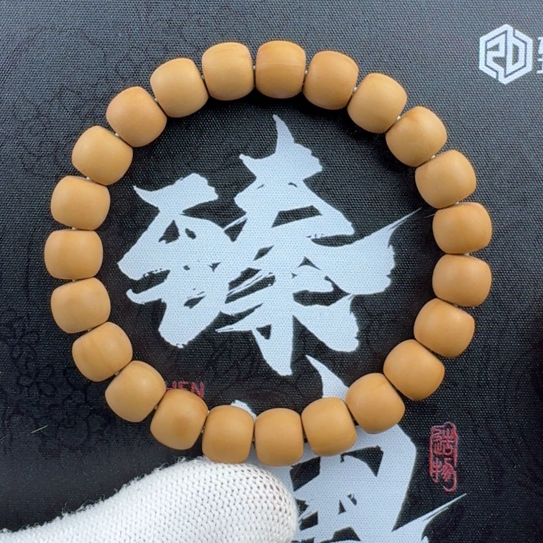 猴头核桃手串【臻迪】老籽全品手工短轴直切