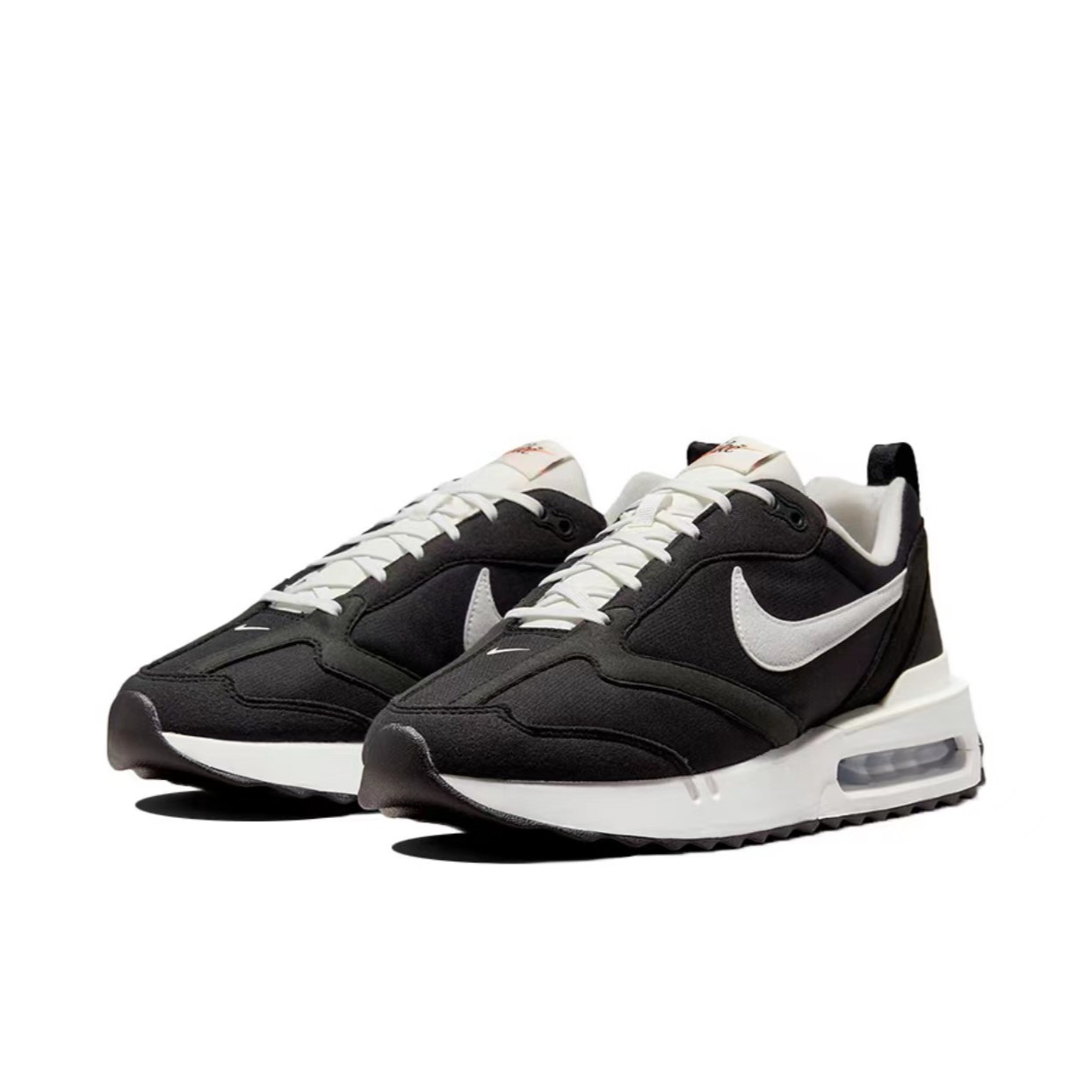 NIKE/耐克运动鞋低帮跑步休闲步鞋黑白缓震复古橡胶低帮DJ3624001