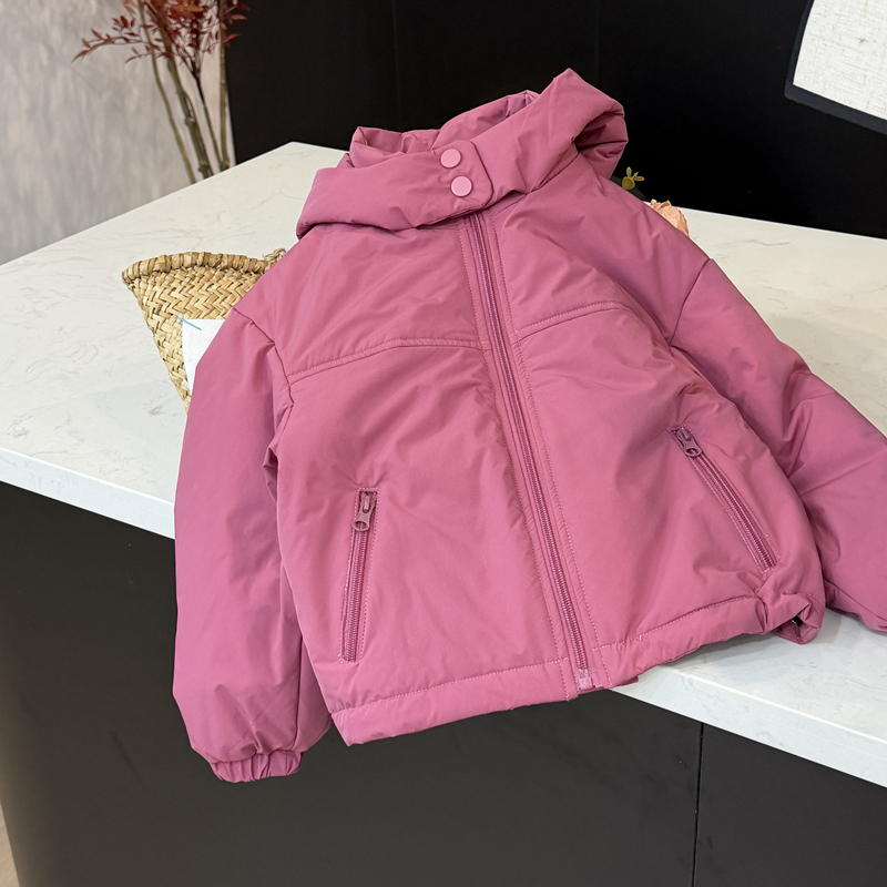 【现货】leomama女童棉袄外套秋冬新儿童冬装夹棉上衣冬季棉衣棉服