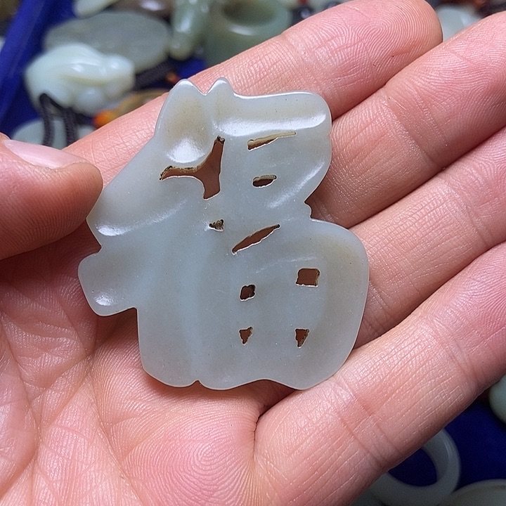 吊坠(不含链)未镶嵌和田玉用****3