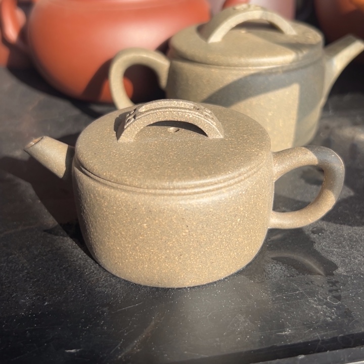 茶案紫砂青段汉瓦60cc