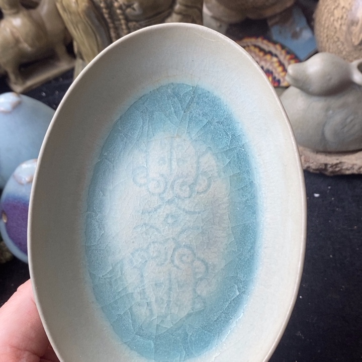 炉宝丰清凉寺汝窑残器