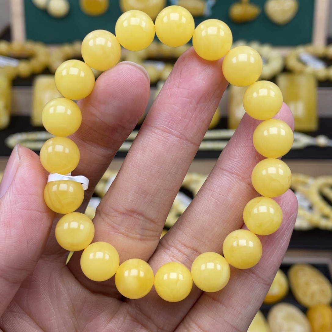 琥珀裸石未镶嵌琥珀蜜蜡