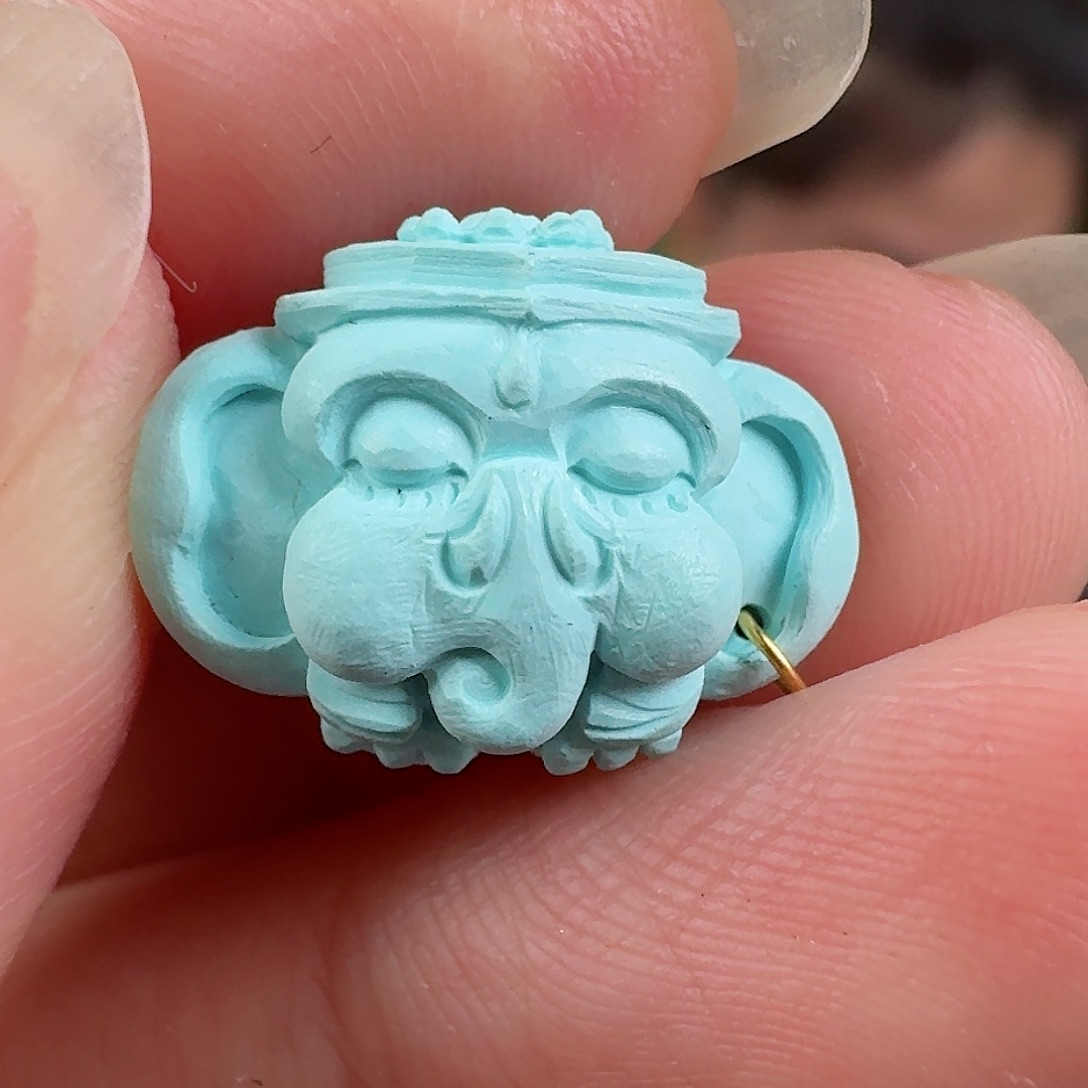 绿松石珠宝奇石未镶嵌