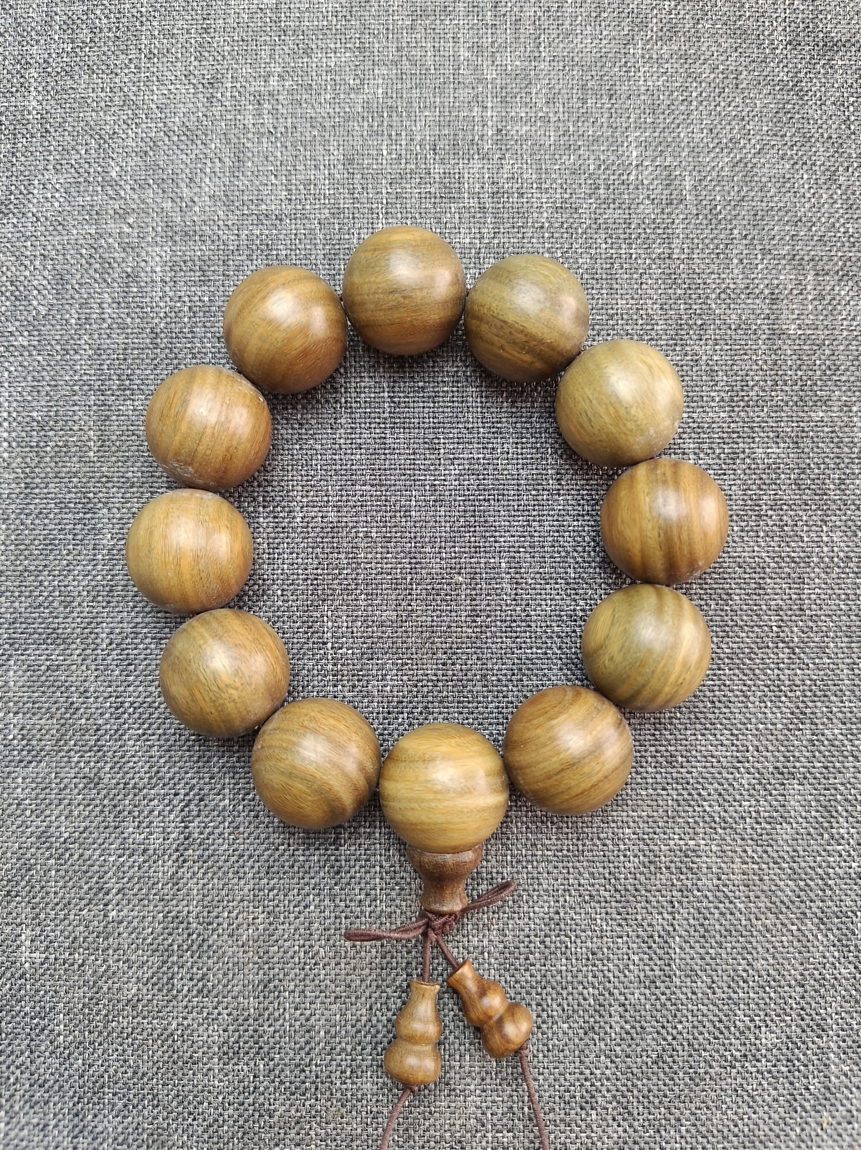 阿根廷绿檀木首串2.0*12颗   持久留香 精工细作