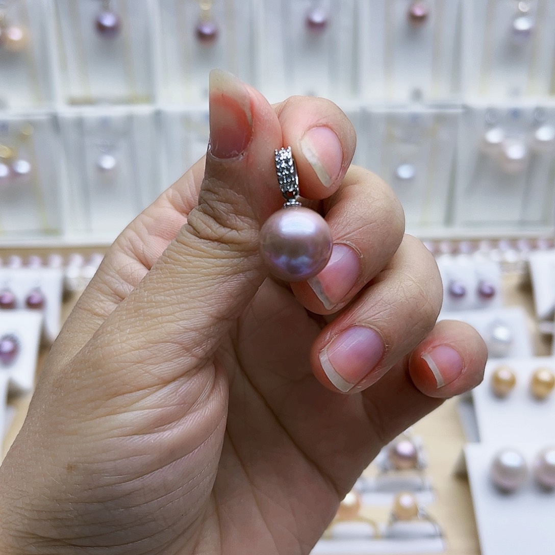 淡水珍珠颈饰合金