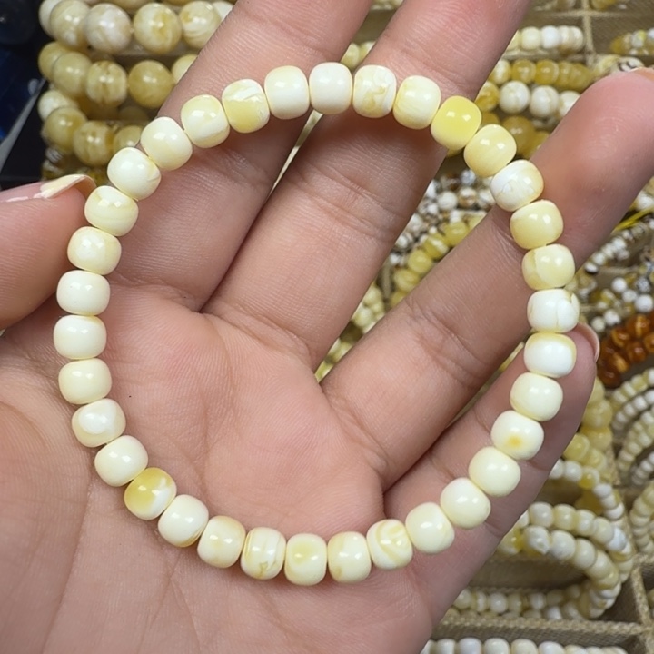 琥珀未镶嵌手绳6m