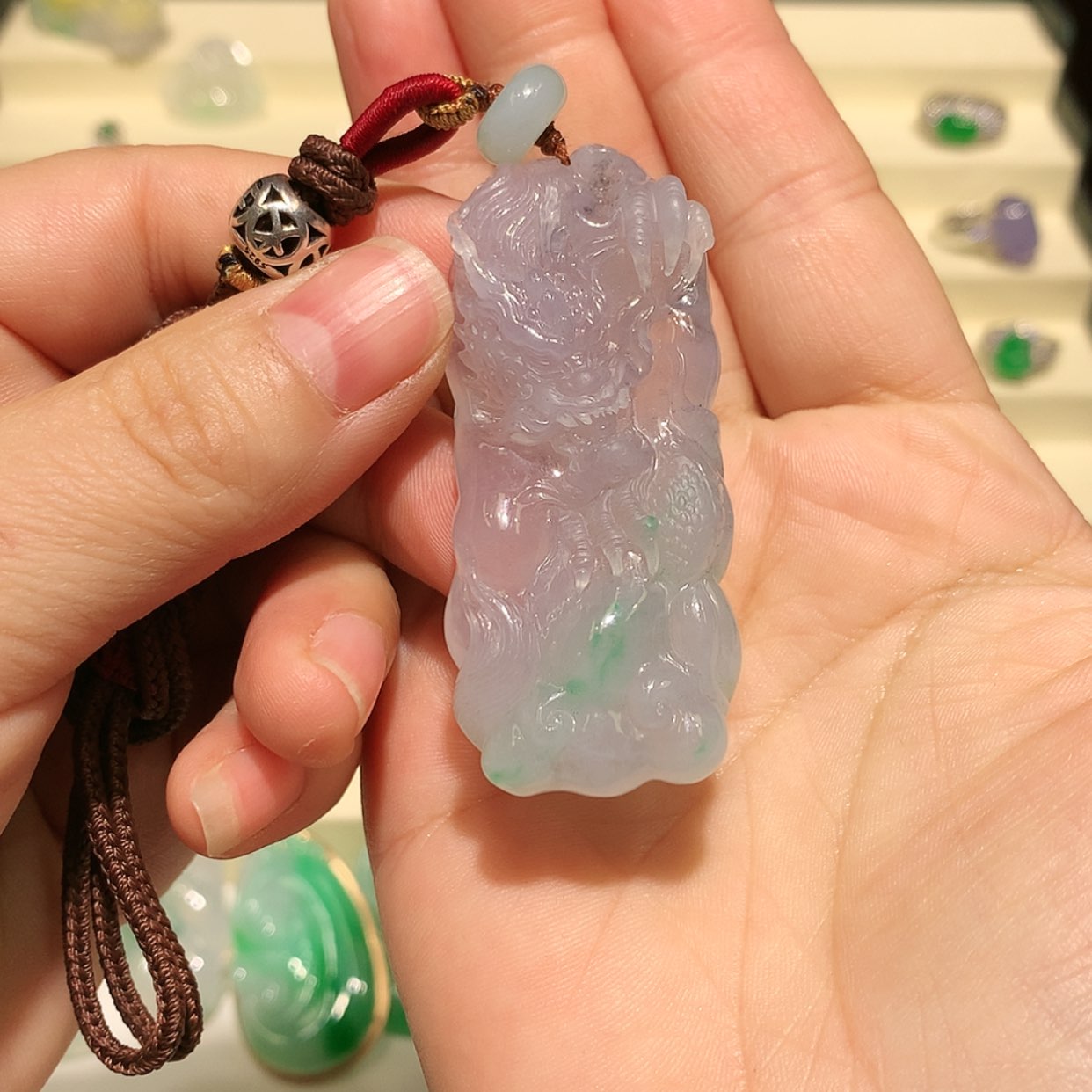 【闪购商品】翡翠颈饰未镶嵌缅甸A货