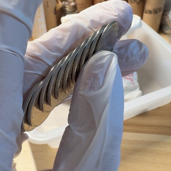 其他普通金属10枚，一一二年，小5圆，