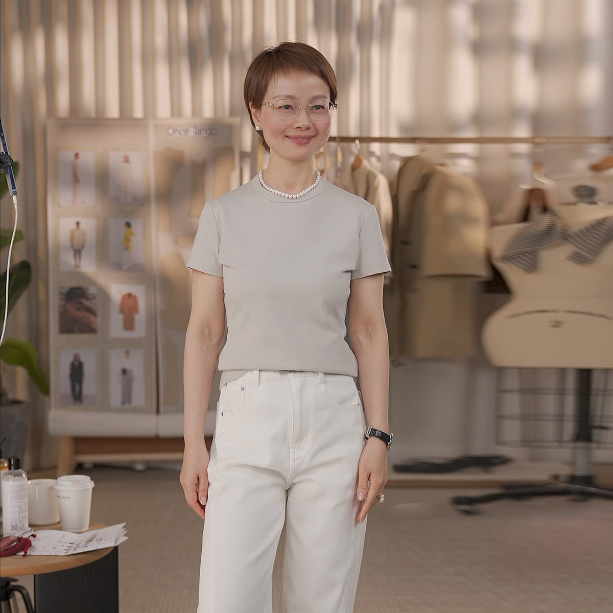 一支探戈丨小个子极简 精选新疆长绒棉修身圆领百搭T恤10208