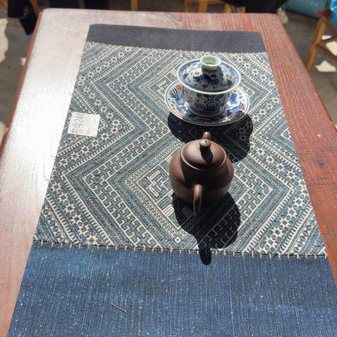 小****棉244一张织锦拼布