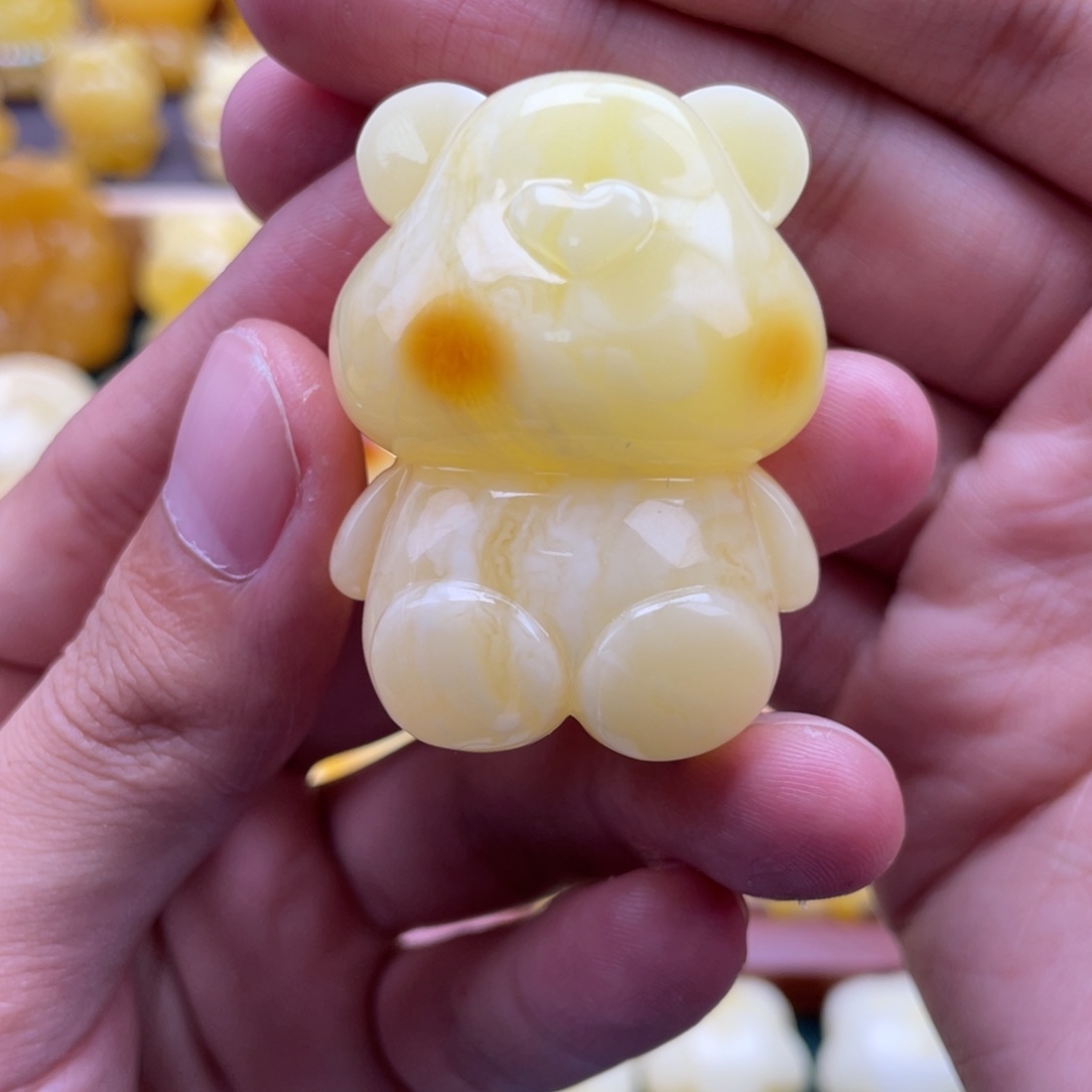 琥珀未镶嵌裸石蜜蜡