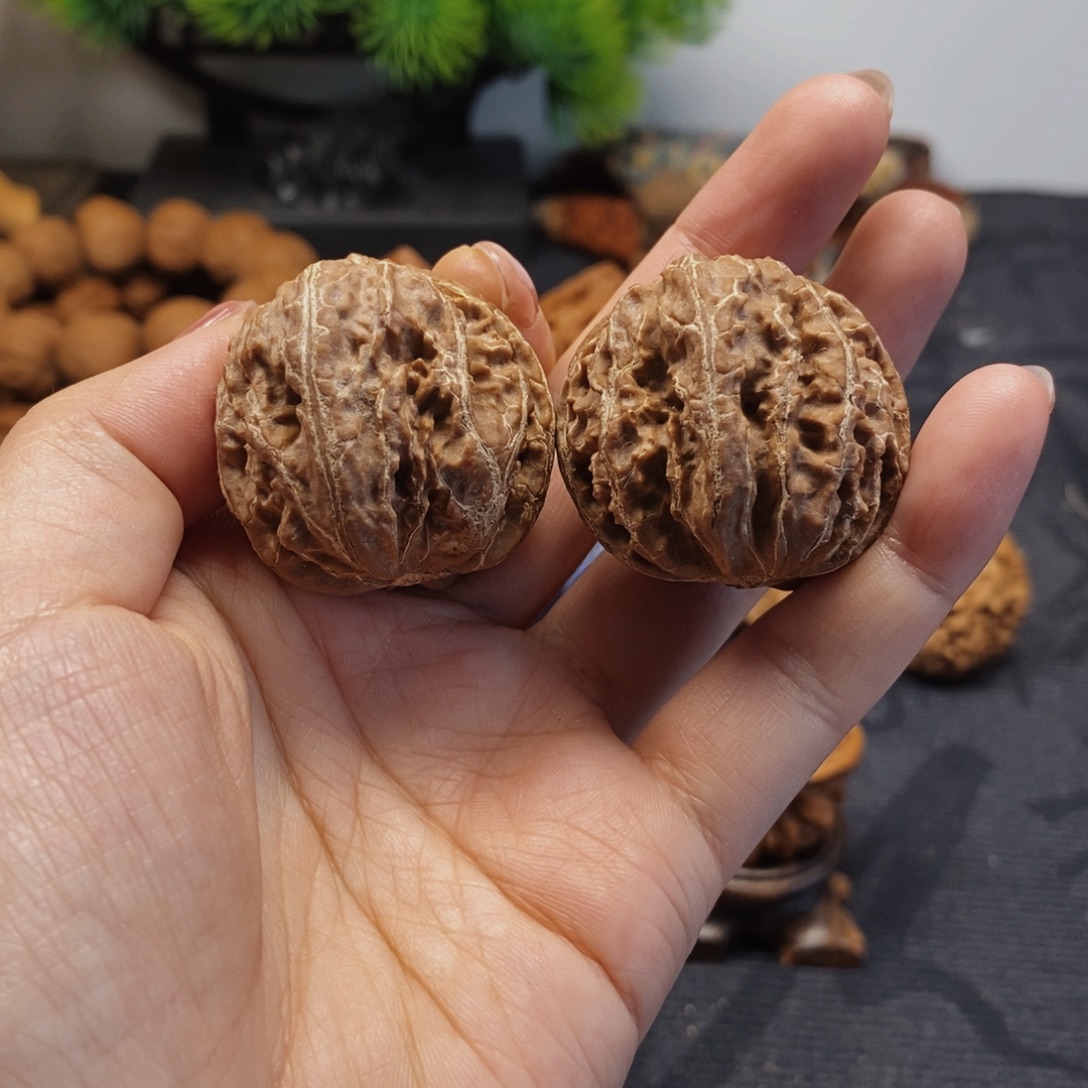 吊坠文玩核桃粗筋灯笼34