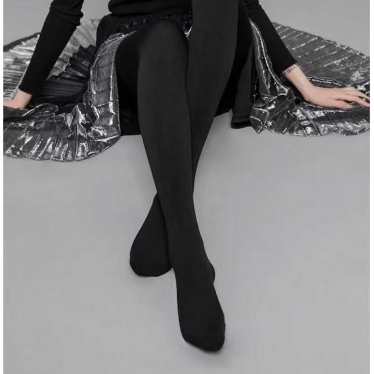 【by兜兜韩国代购】2025110607 biarritz 加绒连裤袜 NO退NO换