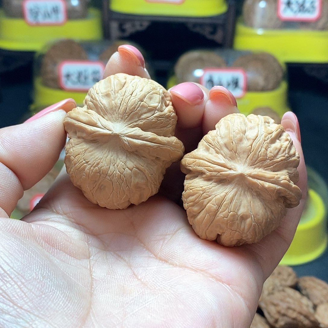 文玩核桃把件金*元宝