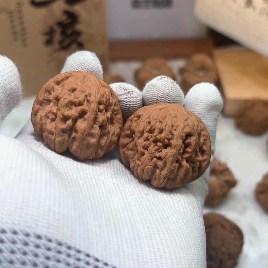 把件文玩核桃知*平谷凹底